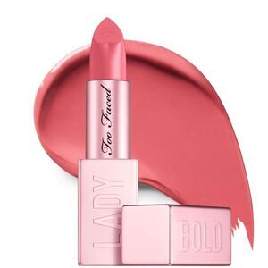 TWO FACED - NWTIB - Lady Bold Em-Power Cream Lipstick in "Dear Diary", Full Size